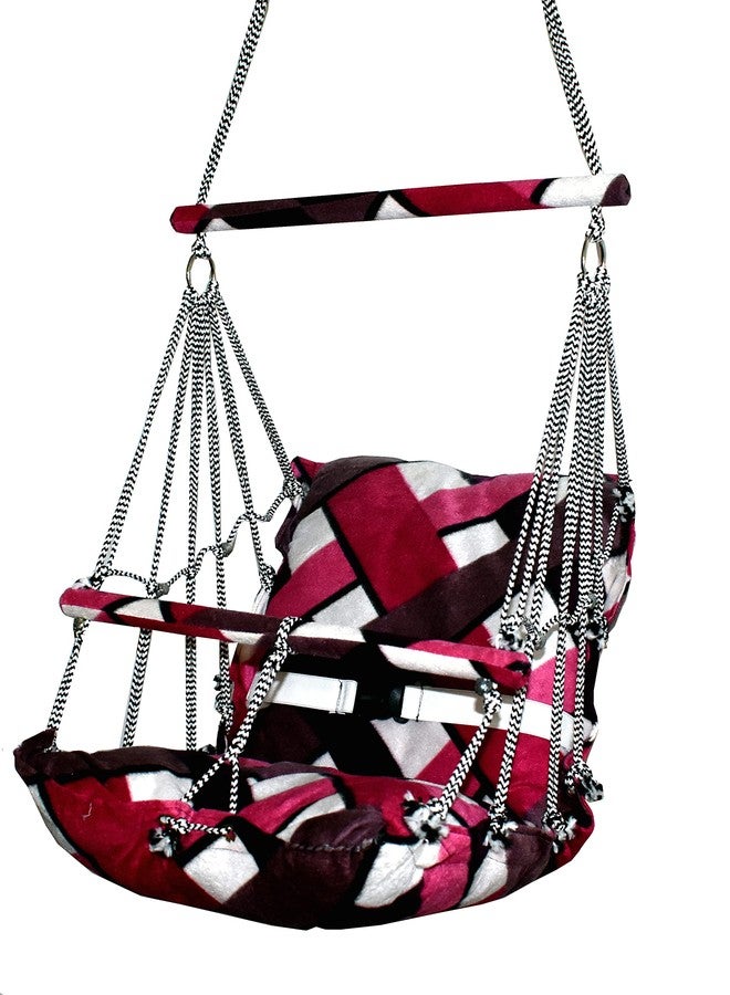 MARSHLAND Swing for 0 to 2 Years Baby with Safety Belt & Handle Light Weight Easy Carry & Install Indore and Outdoor - Image 2